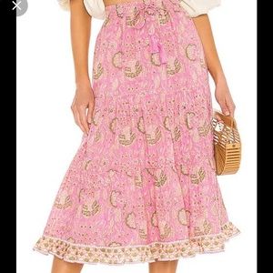 Cleobella Chelsea skirt Pink NWT